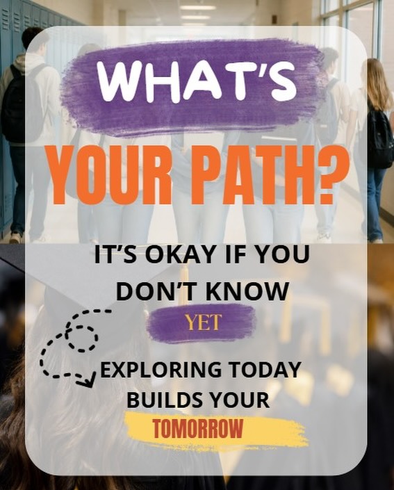 You don’t need to have everything figured out. 🌱

Every journey starts with curiosity. Exploring today can help shape your tomorrow.

✨ One step at a time.#whatsyourpath #healthyouthnetwork #youthsuccess #careerexploration #futureready